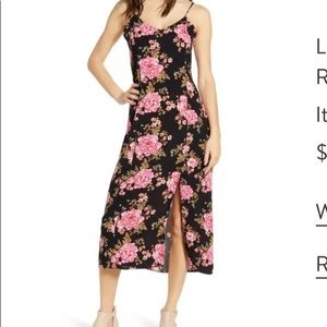 BP midi slip dress from Nordstrom